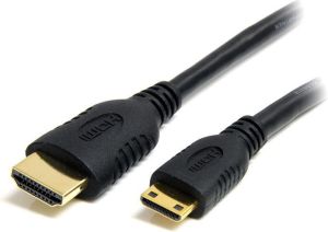 Kabel StarTech HDMI Mini - HDMI 0.5m czarny (HDACMM50CM) 1