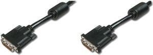 Kabel Digitus DVI-D - DVI-D 2m czarny (DK-320101-020-S) 1