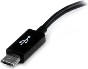 Adapter USB StarTech USB-A - MicroUSB Czarny  (UUSBOTG) 3