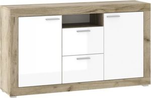 Tuckano Komoda 151x87x37 WARSAW dąb craft/biały poł. 1