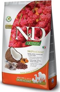 Farmina FARMINA N&D DOG QUINOA SKIN & COAT HERRING -Skóra i sierść, ze śledziem, quinoa, kokosem i kurkumą 7kg 1