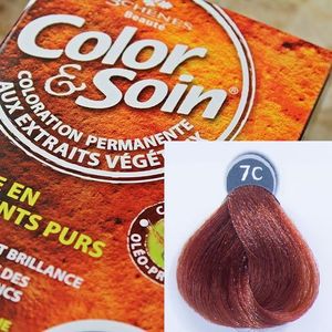 Color&Soin Trwała Farba do włosów Miedziany Ciemny Blond 7C 1
