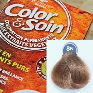 Color&Soin Trwała Farba do włosów Blond Pszeniczny 8N 1