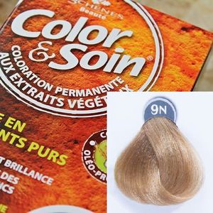 Color&Soin Trwała Farba do włosów Blond Miodowy 9N 1