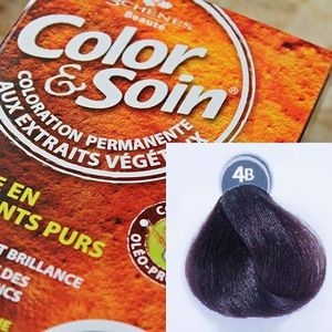Color&Soin Trwała Farba do włosów Kasztanowy Brąz 4B 1
