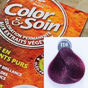 Color&Soin Trwała Farba Color Soin Czerwono-Fioletowy 11R 1