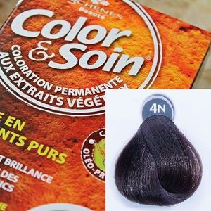 Color&Soin Trwała Farba do włosów Szatyn Naturalny 4N 1