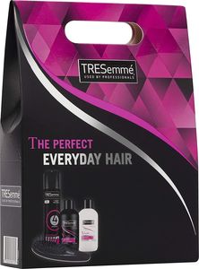 Tresemme Zestaw do pielęgnacji włosów Volume & Body Perfect Everyday Hair: szampon 100 ml + odżywka 100 ml + lakier do włosów 100 ml + szczoteczka 2