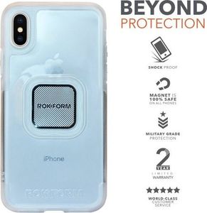RokForm Uchwyt magnetyczny do samochodu + etui Socket Case do iPhone X/XS 2