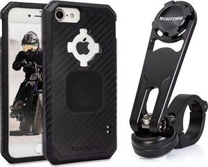 RokForm Uchwyt magnetyczny do motocykla Aluminum Pro Series Bar + etui do iPhone 6/7/8 1