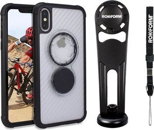RokForm Uchwyt zaciskowy do roweru Pro Series V4 + etui do iPhone X/XS 1