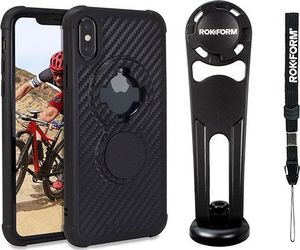 RokForm Uchwyt zaciskowy do roweru Pro Series V4 + etui do iPhone X/XS 1