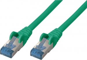 Patchkabel CAT6a RJ45 S/FTP 0,5m green 1