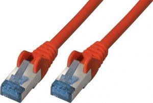 Patchkabel CAT6a RJ45 S/FTP 0,5m red 1