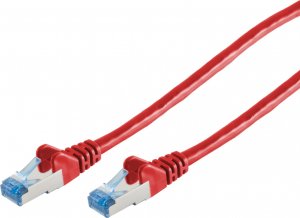 Patchkabel CAT6a RJ45 S/FTP 5m red 1