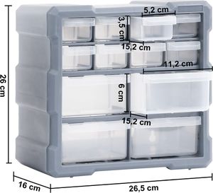 vidaXL Organizer narzędziowy 8
