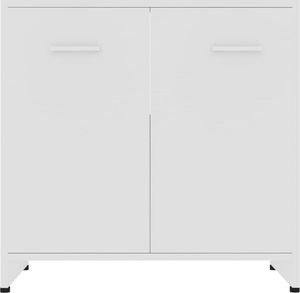 vidaXL Szafka podumywalkowa 60cm biała (802570) 7