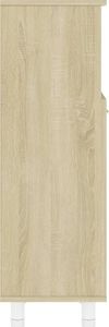 vidaXL Szafka łazienkowa dąb sonoma 30x30x95cm płyta wiórowa 7