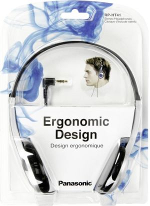 Słuchawki Panasonic RP-HT 41 E-S silver (RPHT41ES) 2