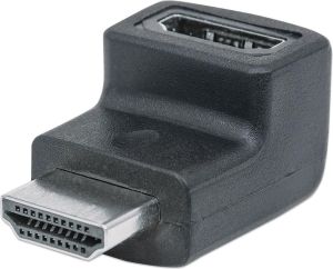 Adapter AV Manhattan HDMI - HDMI czarny (353502) 1