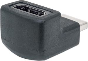 Adapter AV Manhattan HDMI - HDMI czarny (353502) 3