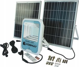 Naświetlacz Vobmat Lampa solarna Square 18W48W 2