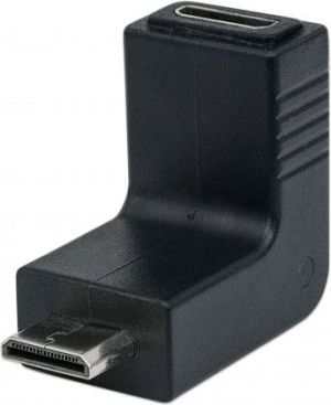 Adapter AV Manhattan HDMI Mini - HDMI Mini czarny (353458) 1