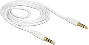 Kabel Delock Jack 3.5mm - Jack 3.5mm 1m biały (83440) 2
