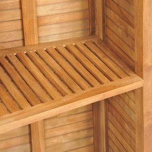 Elior Drewniany barowy stolik ogrodowy - Arden (E8503vidaxl_43804) 4