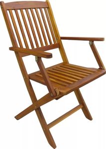 Elior Zestaw drewnianych mebli ogrodowych - Gemini 6