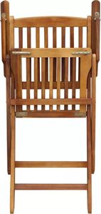 Elior Zestaw drewnianych mebli ogrodowych - Gemini 8