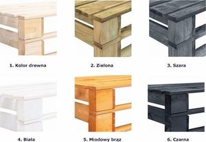 Elior Ławka ogrodowa z palet - Bradley 3X 7