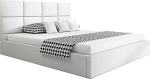 Elior Pojedyncze łóżko ze stelażem 120x200 - Nikos 2X + materac piankowy Contrix Visco Premium 1