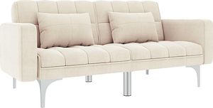 Elior Rozkładana dwuosobowa kremowa sofa - Distira 2D 1