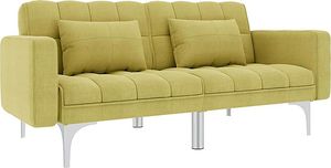 Elior Rozkładana dwuosobowa zielona sofa - Distira 2D 1