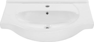 Umywalka Elior Romanza 2X wpuszczana w blat 65cm biała 5