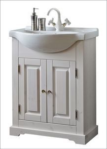 Umywalka Elior Romanza 2X wpuszczana w blat 65cm biała 7