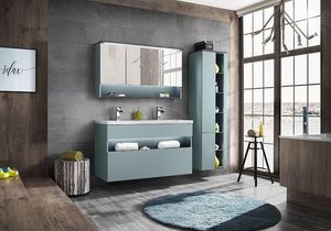 Umywalka Elior Vermona wpuszczana w blat 120cm biała 4