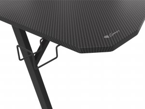 Biurko Genesis Holm 510 RGB Czarne 160 cmx75 cm 3