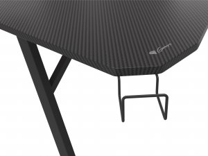 Biurko Genesis Holm 510 RGB Czarne 160 cmx75 cm 4