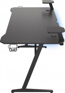 Biurko Genesis Holm 510 RGB Czarne 160 cmx75 cm 9