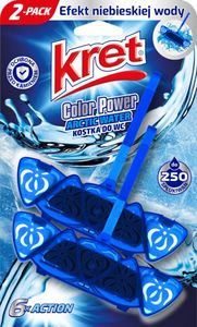 Kret Zawieszka do WC barwiąca wodę Arctic Water 2x40g 1