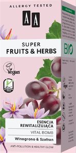 AA Super Fruits Herbs esencja rewitalizująca vital bomb 30ml 1