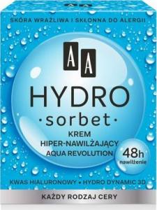 AA Hydro Sorbet Aqua Revolution krem hiper - nawilżający 48h 50ml 1