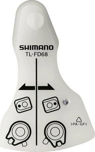 Shimano Wskaźnik prowadzenia linki Shimano TL-FD68 do przerzutki przedniej uniwersalny 1