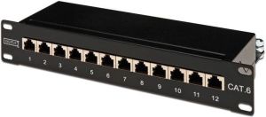 Digitus Patch panel 10" 1U 12x RJ-45 kat. 6 LSA (DN-91612S) 2