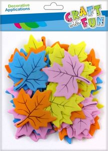 Craft with Fun CF OZDOBA DEK EVA LISC KLON SPRZYL 40SZT 12/288 1