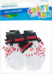 Craft with Fun CF OZDOBA DEK FILC BALWAN SPRZYL 18SZT 12/288 2