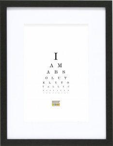 Ramka Deknudt Deknudt S66KF2 P1 30x45 Wood black w. Passepartout 4