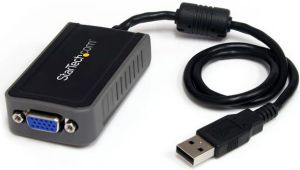 Adapter USB StarTech USB - VGA Czarny  (USB2VGAE2) 1